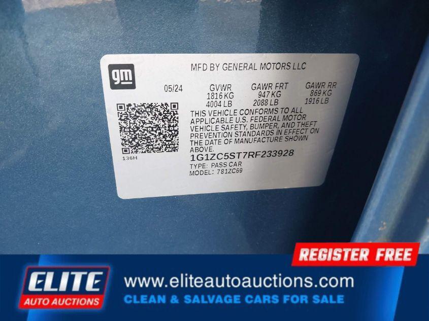 used 2024 Chevrolet Malibu car, priced at $7,500