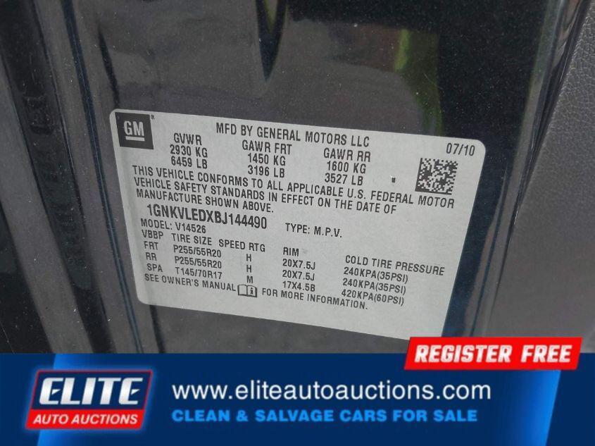 used 2011 Chevrolet Traverse car, priced at $775