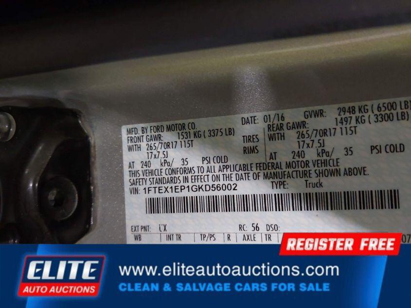 used 2016 Ford F-150 car, priced at $7,875