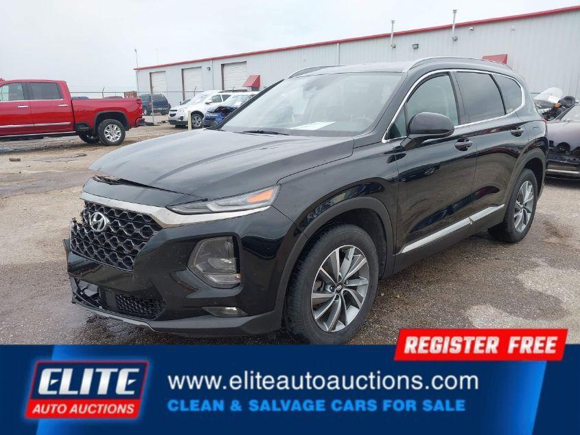 used 2019 Hyundai Santa Fe car, priced at $7,500