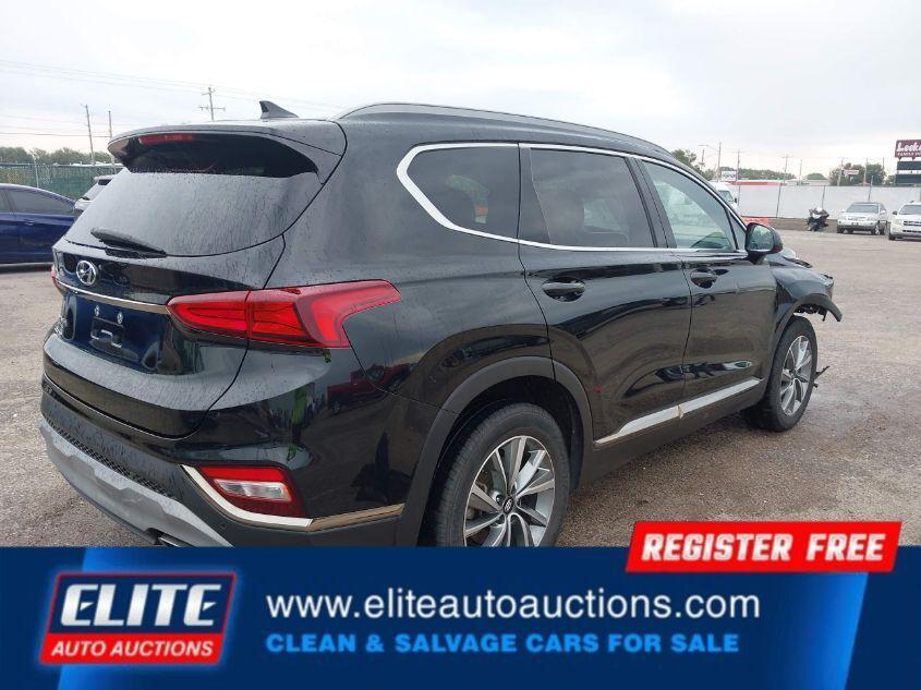 used 2019 Hyundai Santa Fe car, priced at $7,500