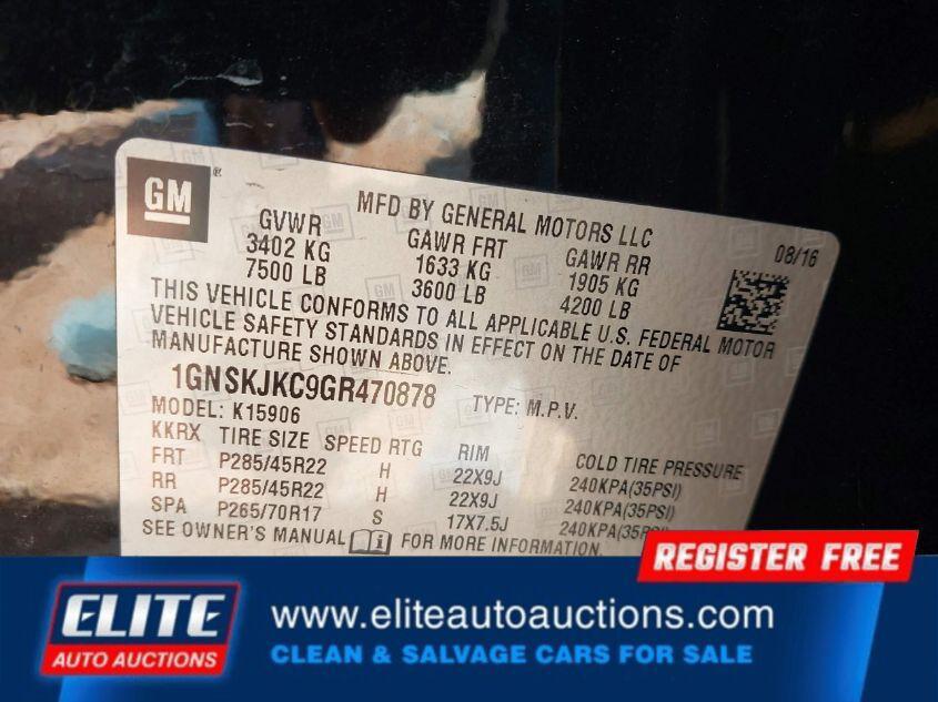 used 2016 Chevrolet Suburban car, priced at $8,075