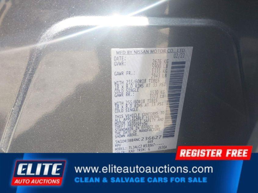 used 2022 Nissan Pathfinder car, priced at $13,500