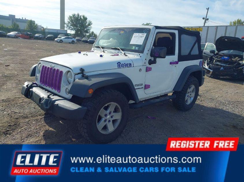 used 2014 Jeep Wrangler car, priced at $8,600