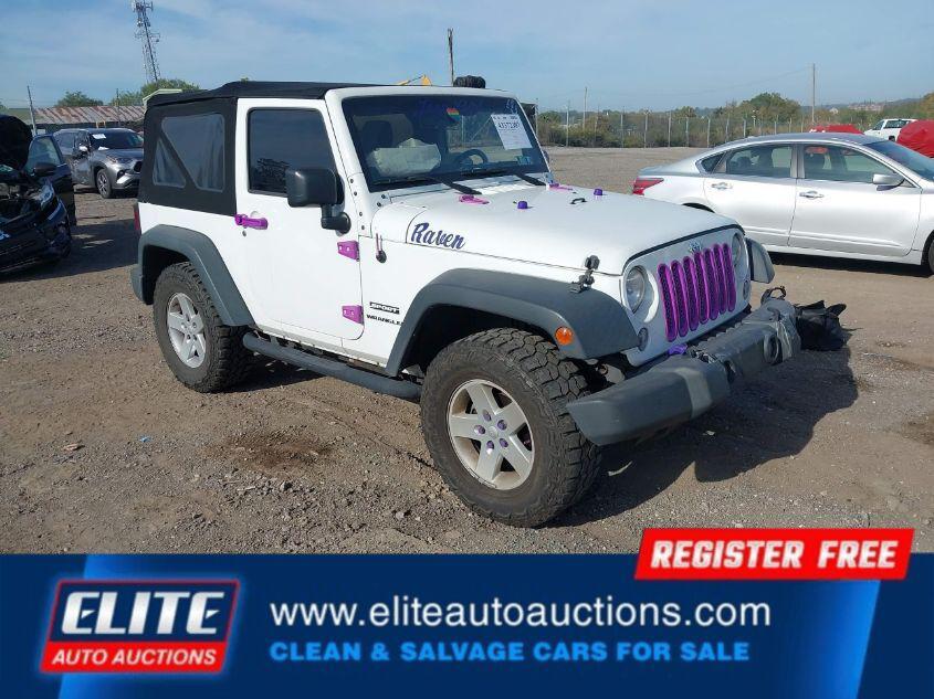 used 2014 Jeep Wrangler car, priced at $8,600