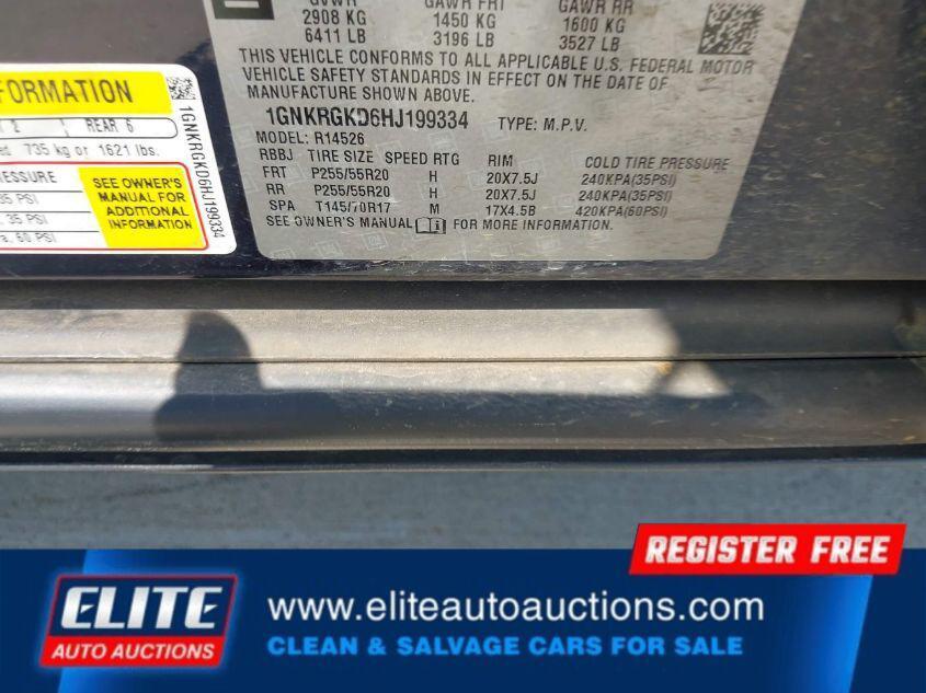 used 2017 Chevrolet Traverse car, priced at $2,625