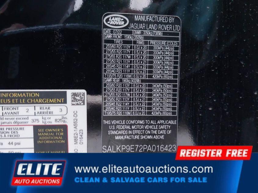 used 2023 Land Rover Range Rover car