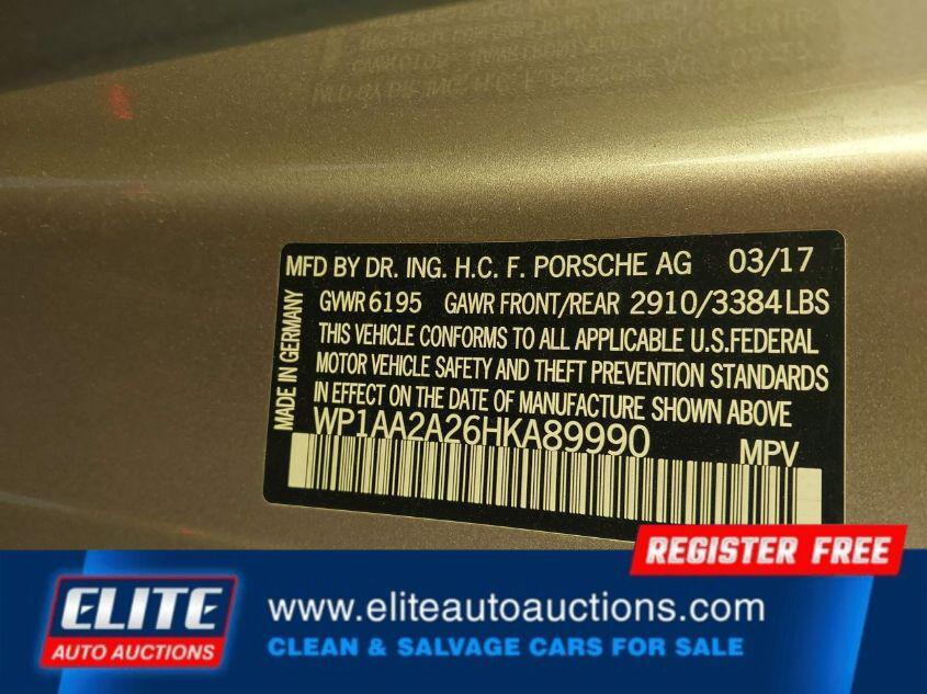 used 2017 Porsche Cayenne car