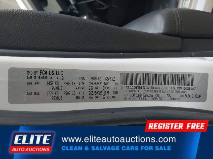 used 2018 Dodge Durango car, priced at $19,000