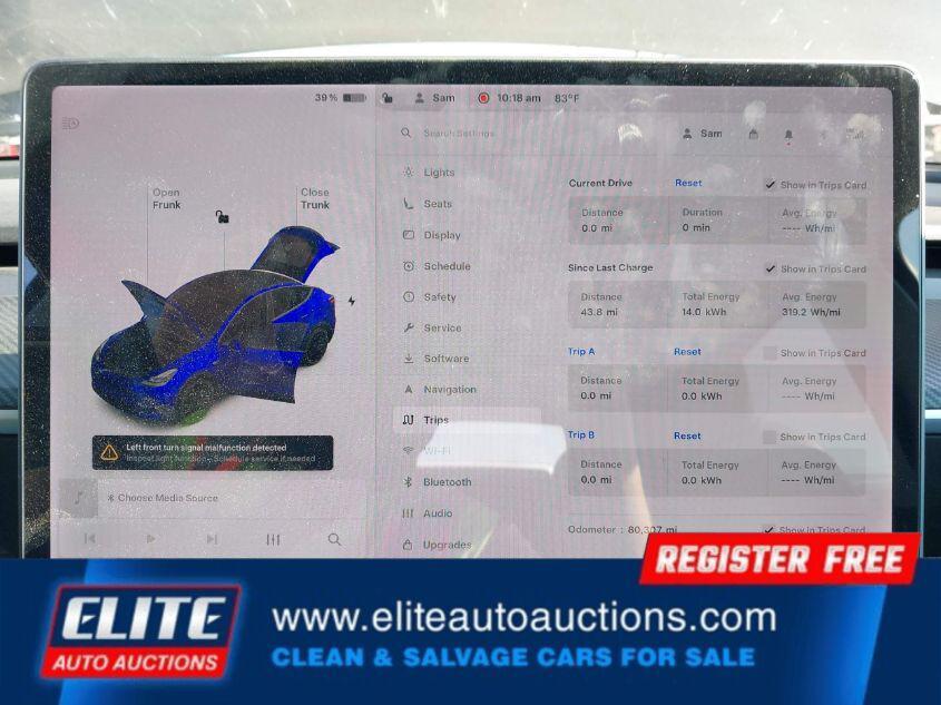 used 2022 Tesla Model Y car, priced at $9,800