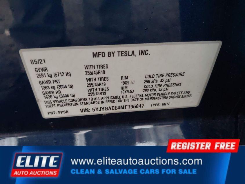used 2021 Tesla Model Y car, priced at $11,650