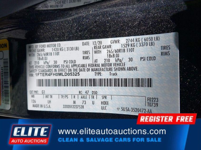 used 2021 Ford Ranger car