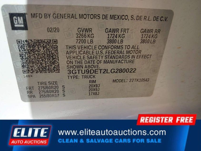 used 2020 GMC Sierra 1500 car