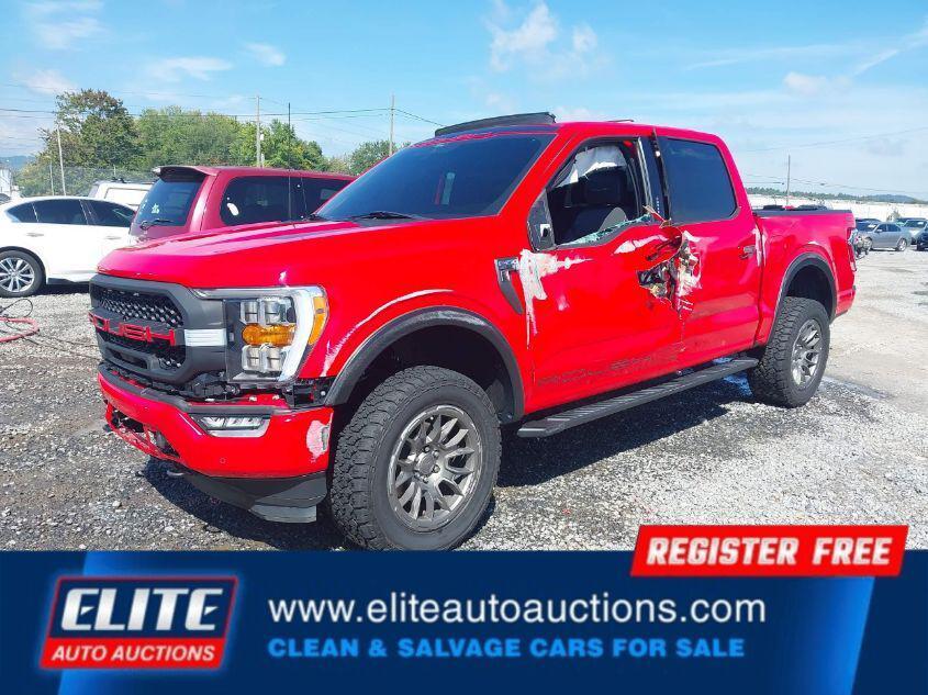 used 2021 Ford F-150 car, priced at $13,050