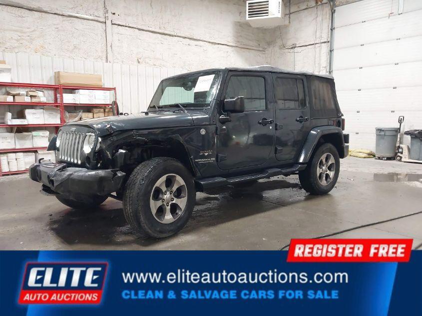 used 2017 Jeep Wrangler Unlimited car, priced at $6,600