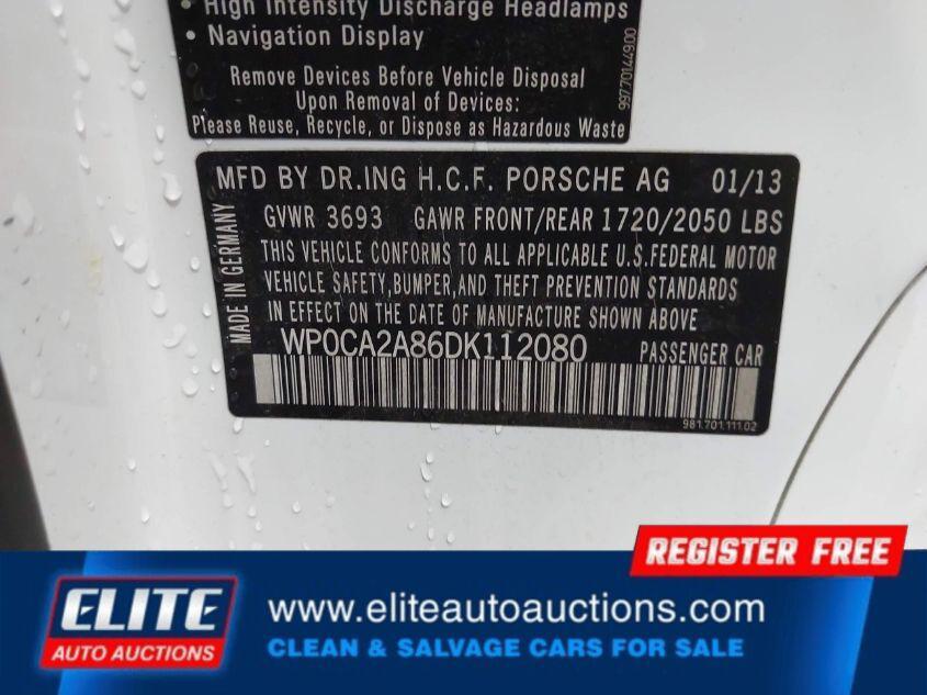 used 2013 Porsche Boxster car