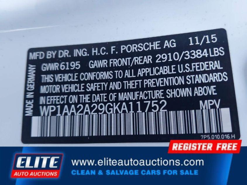 used 2016 Porsche Cayenne car