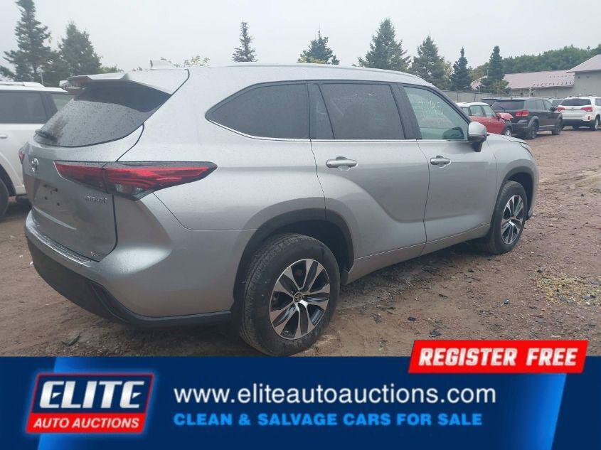 used 2023 Toyota Highlander Hybrid car