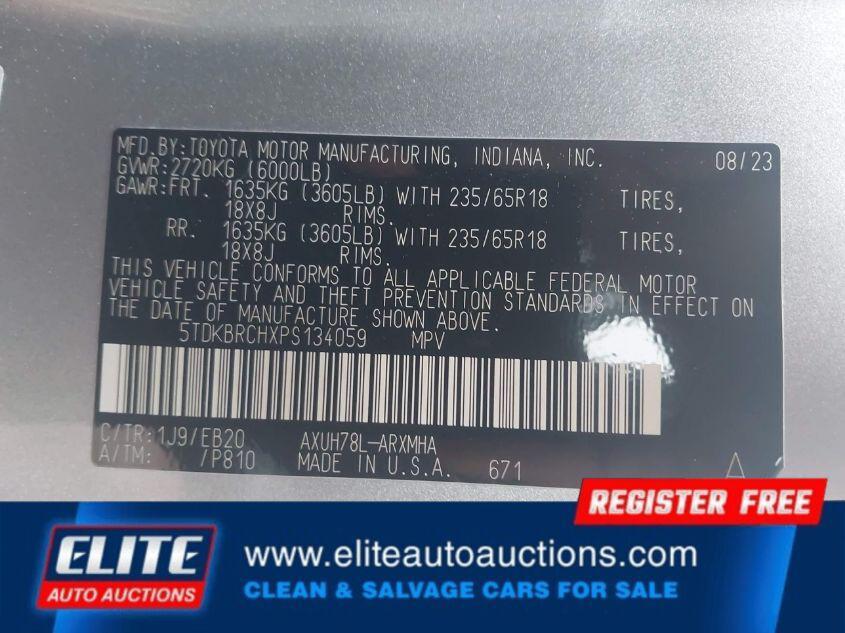 used 2023 Toyota Highlander Hybrid car