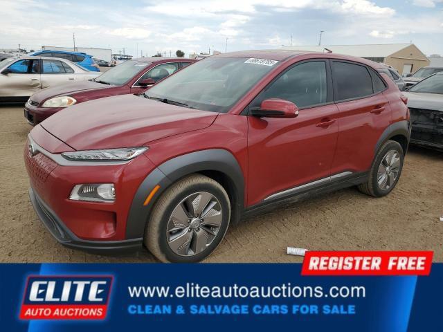 used 2021 Hyundai Kona EV car, priced at $4,498