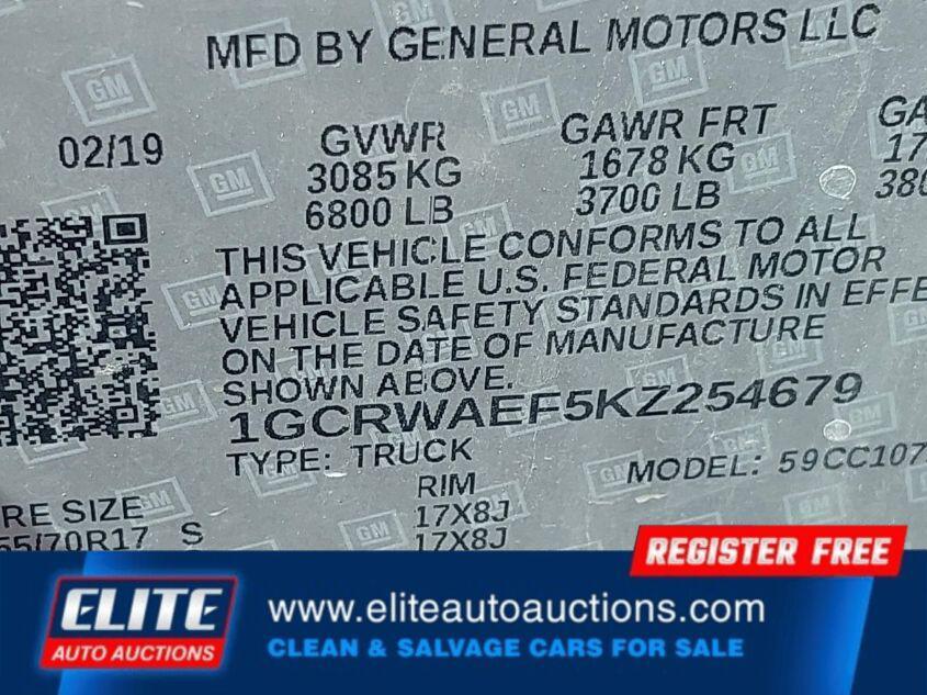 used 2019 Chevrolet Silverado 1500 car, priced at $10,900