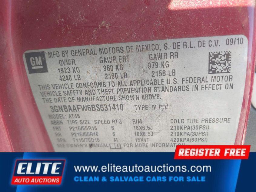 used 2011 Chevrolet HHR car, priced at $900