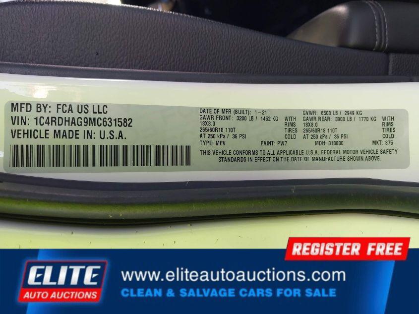 used 2021 Dodge Durango car, priced at $6,900