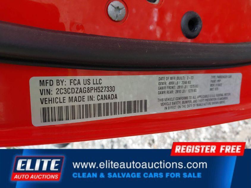 used 2023 Dodge Challenger car, priced at $14,400