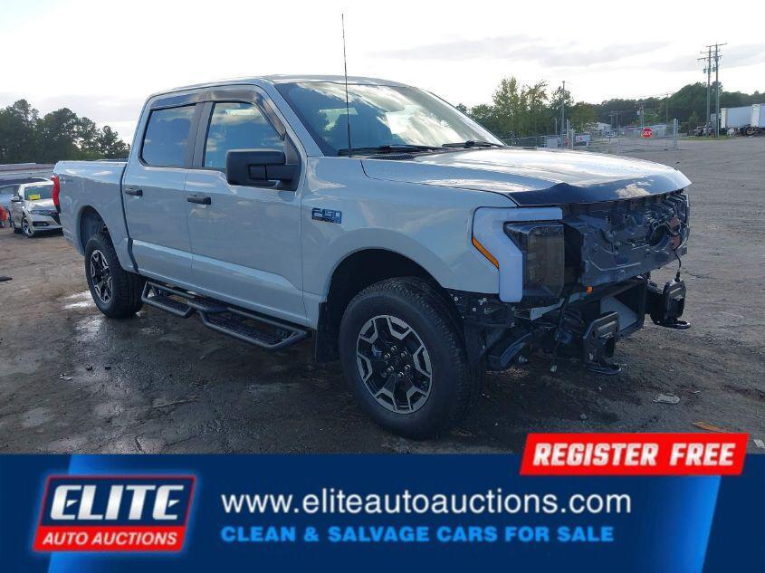 used 2024 Ford F-150 Lightning car, priced at $22,400