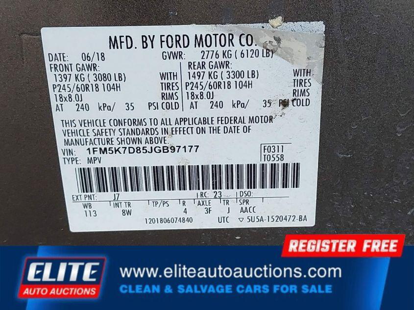 used 2018 Ford Explorer car, priced at $7,675