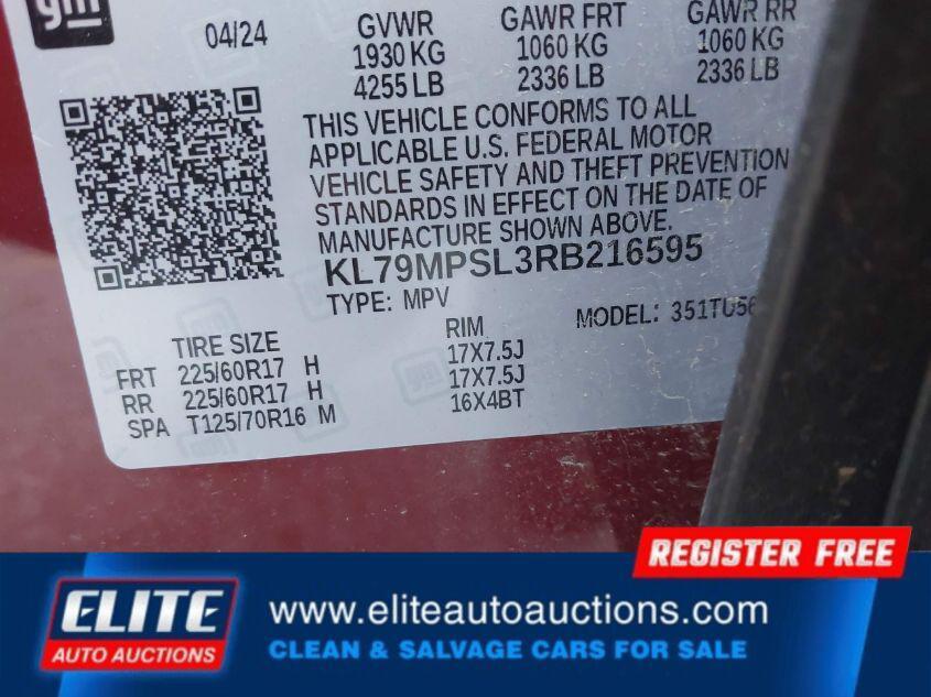 used 2024 Chevrolet TrailBlazer car, priced at $10,925