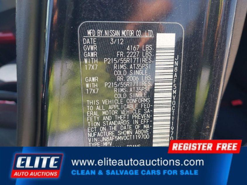 used 2012 Nissan Juke car, priced at $1,950