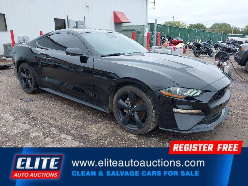 used 2021 Ford Mustang car, priced at $12,950