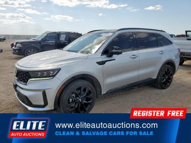 used 2021 Kia Sorento car, priced at $5,160