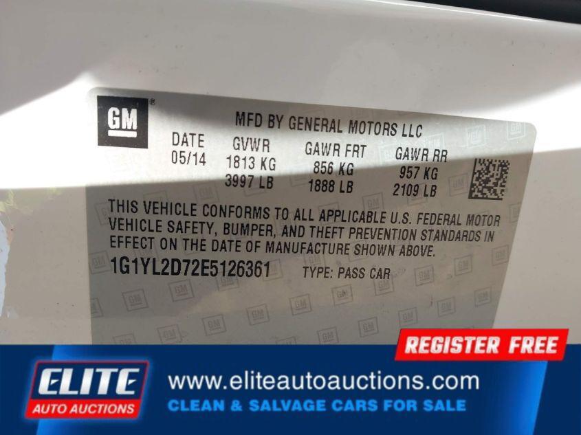 used 2014 Chevrolet Corvette Stingray car