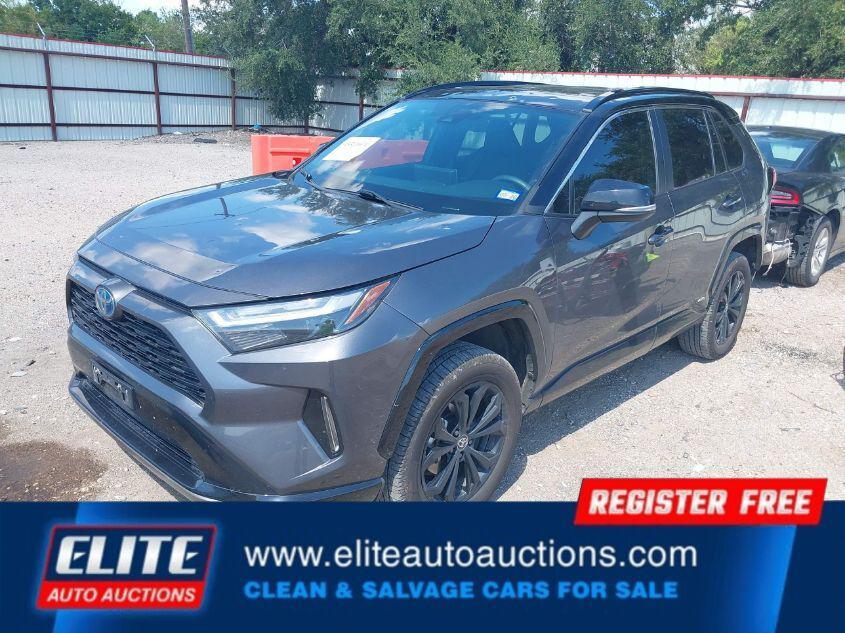 used 2022 Toyota RAV4 Hybrid car