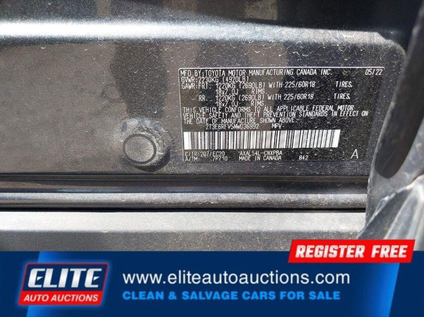 used 2022 Toyota RAV4 Hybrid car