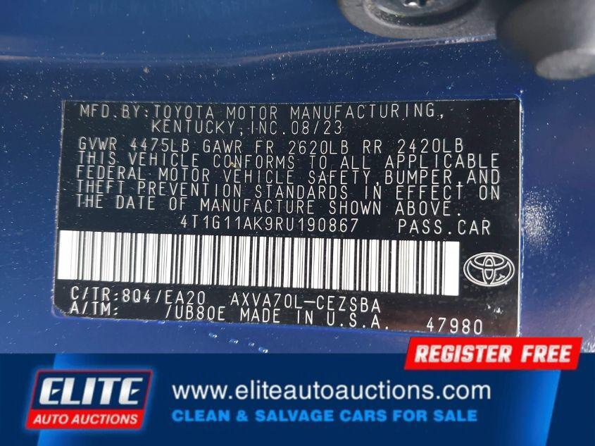 used 2024 Toyota Camry car