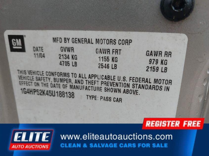 used 2005 Buick LeSabre car, priced at $350