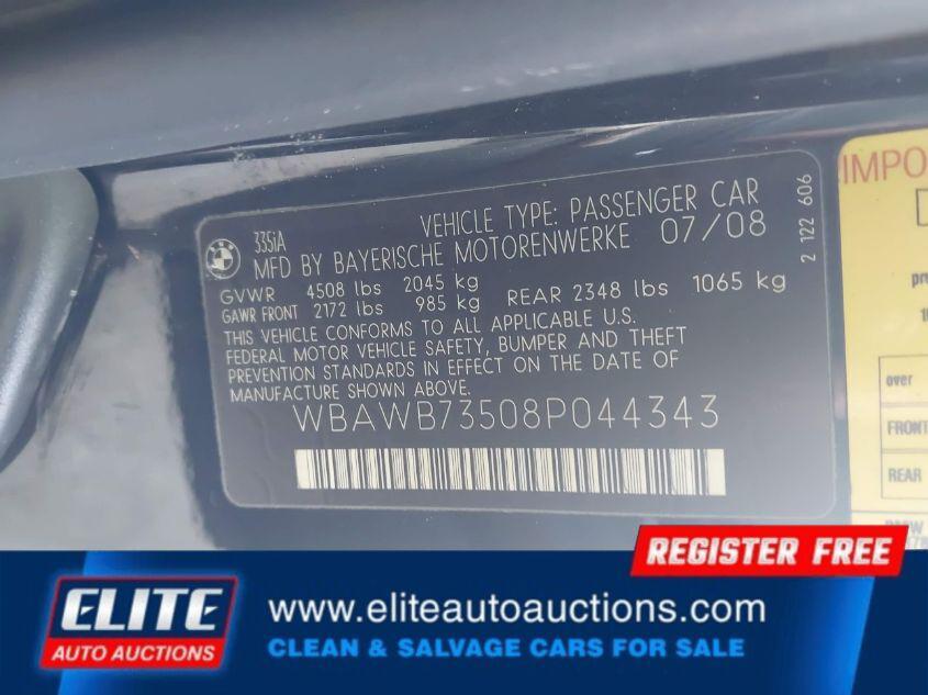 used 2008 BMW 335 car, priced at $1,775