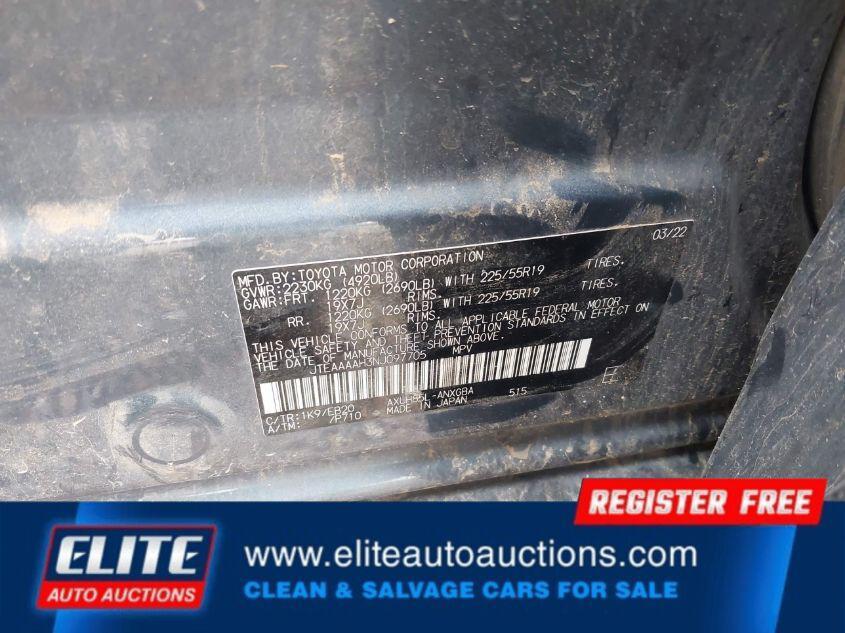 used 2022 Toyota Venza car