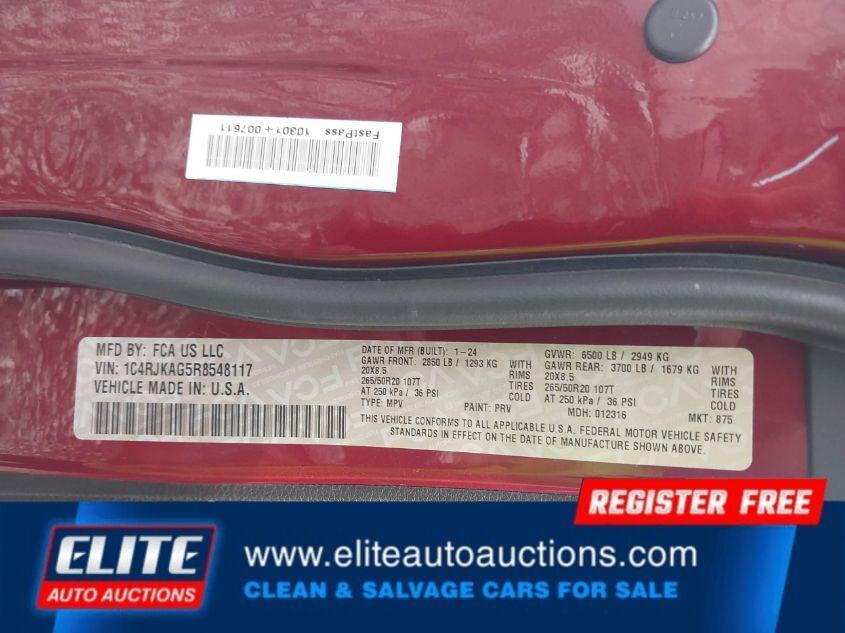 used 2024 Jeep Grand Cherokee L car