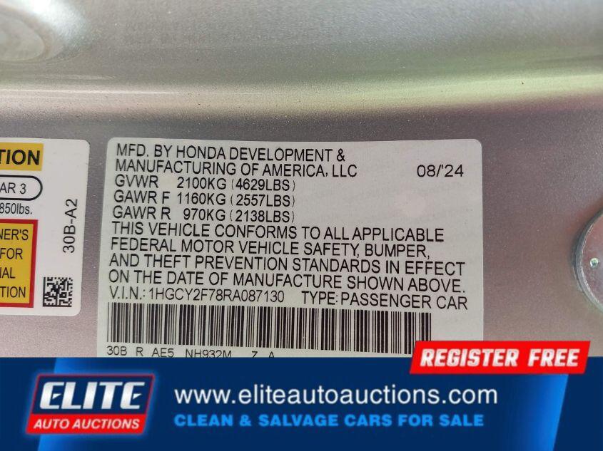 used 2024 Honda Accord Hybrid car