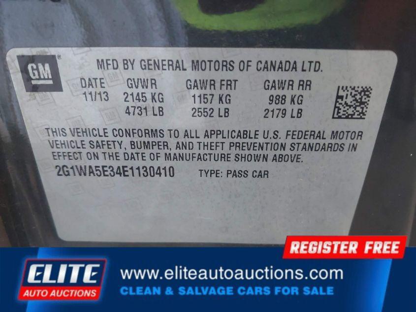 used 2014 Chevrolet Impala Limited car, priced at $2,500