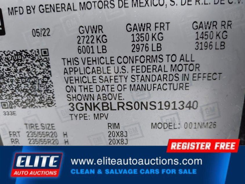 used 2022 Chevrolet Blazer car