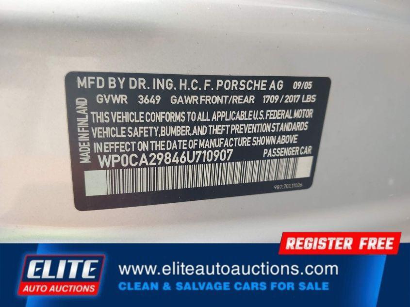 used 2006 Porsche Boxster car