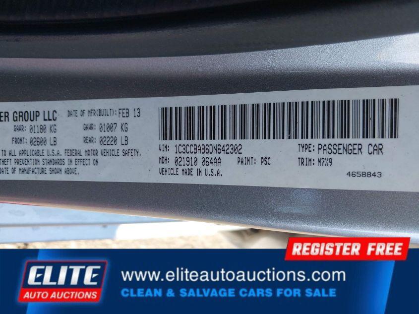 used 2013 Chrysler 200 car, priced at $375