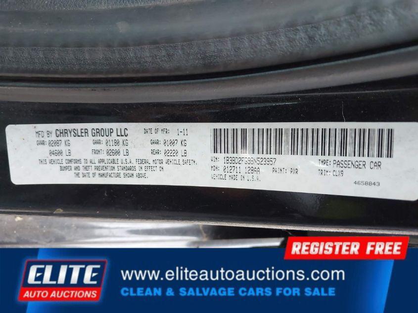 used 2011 Dodge Avenger car, priced at $1,875