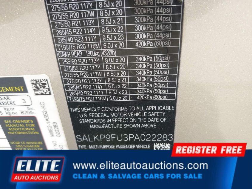 used 2023 Land Rover Range Rover car