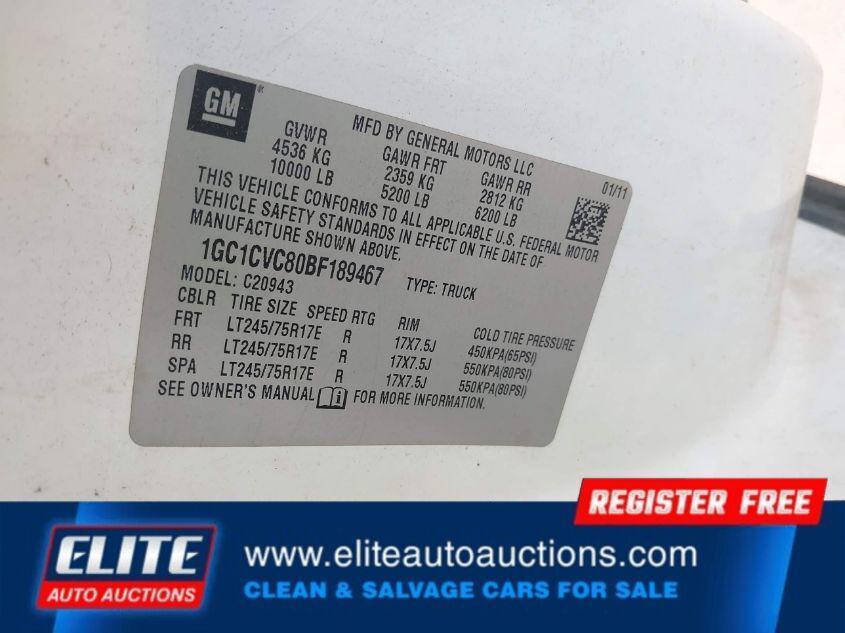 used 2011 Chevrolet Silverado 2500 car, priced at $8,975